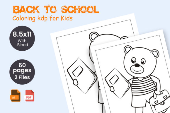 Download Back to School Coloring Kdp for Kids - Kdp for kids Collection