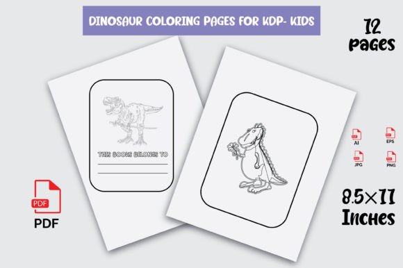Download Dinosaur Coloring Pages KDP for Kids - Kdp for kids Collection